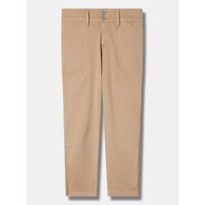 Torrid Crop Aviator Skinny Stretch Twill Mid-Rise Pant
